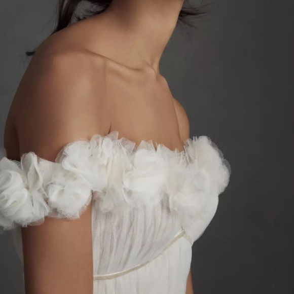 Watters Corrine gown NWT Size 16W Ivory - Picture 3 of 5